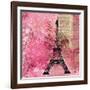 Pink Paris-LuAnn Roberto-Framed Art Print