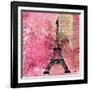 Pink Paris-LuAnn Roberto-Framed Art Print