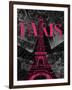 Pink Paris-Jace Grey-Framed Art Print