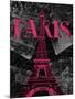 Pink Paris-Jace Grey-Mounted Art Print