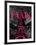 Pink Paris-Jace Grey-Framed Art Print