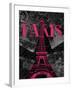 Pink Paris-Jace Grey-Framed Art Print