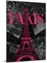 Pink Paris-Jace Grey-Mounted Art Print