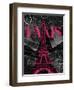 Pink Paris-Jace Grey-Framed Art Print