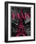 Pink Paris-Jace Grey-Framed Art Print