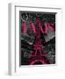 Pink Paris-Jace Grey-Framed Art Print