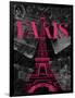 Pink Paris-Jace Grey-Framed Art Print