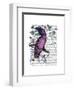 Pink Parrot-Fab Funky-Framed Art Print