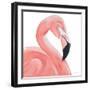 Pink Party of Four I-Gina Ritter-Framed Art Print