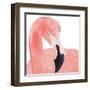 Pink Party of Four II-Gina Ritter-Framed Art Print