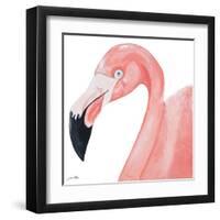 Pink Party of Four IV-Gina Ritter-Framed Art Print