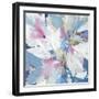 Pink Pastel Floral-null-Framed Art Print