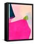 Pink Pastel Shape-Ana Rut Bre-Framed Stretched Canvas