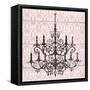 Pink Pattern Chandelier II-Piper Ballantyne-Framed Stretched Canvas