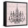 Pink Pattern Chandelier II-Piper Ballantyne-Framed Stretched Canvas