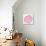 Pink Peach Leaf-Cat Coquillette-Stretched Canvas displayed on a wall