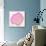 Pink Peach Leaf-Cat Coquillette-Stretched Canvas displayed on a wall