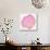 Pink Peach Leaf-Cat Coquillette-Stretched Canvas displayed on a wall