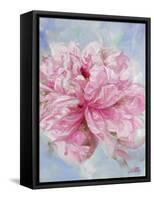 Pink Peonie II-li bo-Framed Stretched Canvas