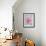 Pink Peonie II-li bo-Framed Giclee Print displayed on a wall