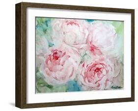 Pink Peonies I-Paula Giltner-Framed Art Print