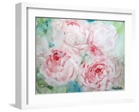 Pink Peonies I-Paula Giltner-Framed Art Print