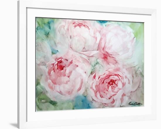 Pink Peonies I-Paula Giltner-Framed Art Print