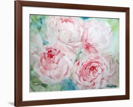 Pink Peonies I-Paula Giltner-Framed Art Print