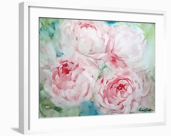 Pink Peonies I-Paula Giltner-Framed Art Print