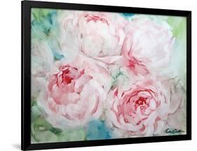 Pink Peonies I-Paula Giltner-Framed Art Print