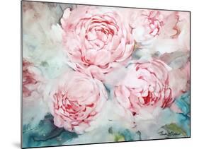 Pink Peonies II-Paula Giltner-Mounted Art Print