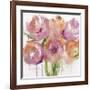 Pink Peonies-Emma Bell-Framed Giclee Print