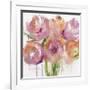 Pink Peonies-Emma Bell-Framed Giclee Print