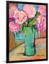 Pink Peonies-Blenda Tyvoll-Framed Art Print