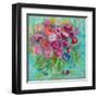 Pink Peonies-Farida Zaman-Framed Art Print