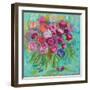 Pink Peonies-Farida Zaman-Framed Art Print