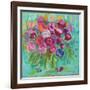 Pink Peonies-Farida Zaman-Framed Art Print