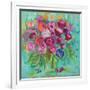 Pink Peonies-Farida Zaman-Framed Art Print