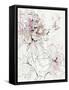 Pink Peony Blossom I-Asia Jensen-Framed Stretched Canvas