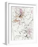 Pink Peony Blossom II-Asia Jensen-Framed Art Print