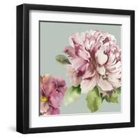 Pink Peony I-Asia Jensen-Framed Art Print