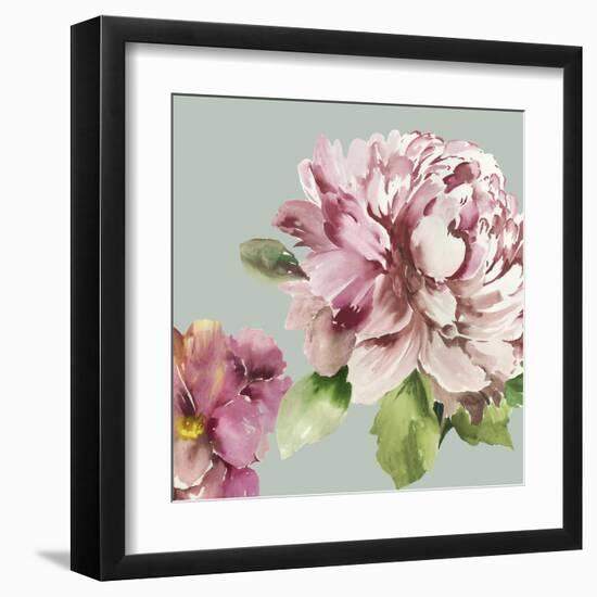 Pink Peony I-Asia Jensen-Framed Art Print