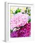 Pink Peony-Neela Pushparaj-Framed Giclee Print