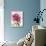 Pink Peony-Color Bakery-Giclee Print displayed on a wall