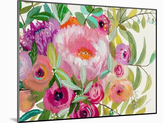 Pink Peony-Suzanne Allard-Mounted Art Print