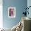 Pink Phone Booth - In the Style of Oil Painting-Philippe Hugonnard-Framed Giclee Print displayed on a wall