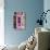 Pink Phone Booth - In the Style of Oil Painting-Philippe Hugonnard-Giclee Print displayed on a wall