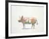 Pink Pig-Patti Mann-Framed Art Print