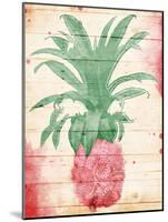 Pink Pineapple Henna-Jace Grey-Mounted Art Print