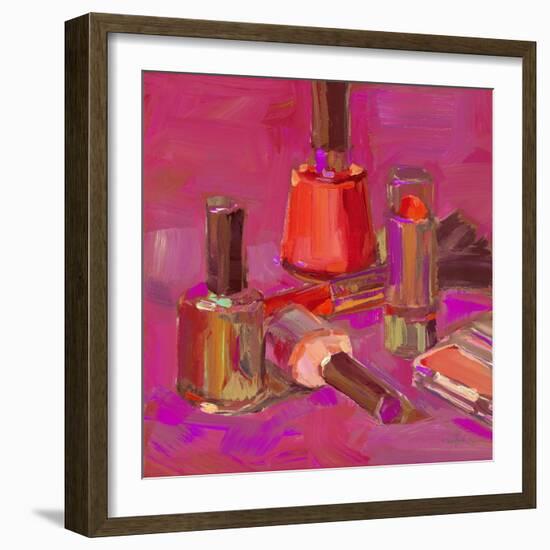 Pink Polish Pumped-Patti Mollica-Framed Art Print